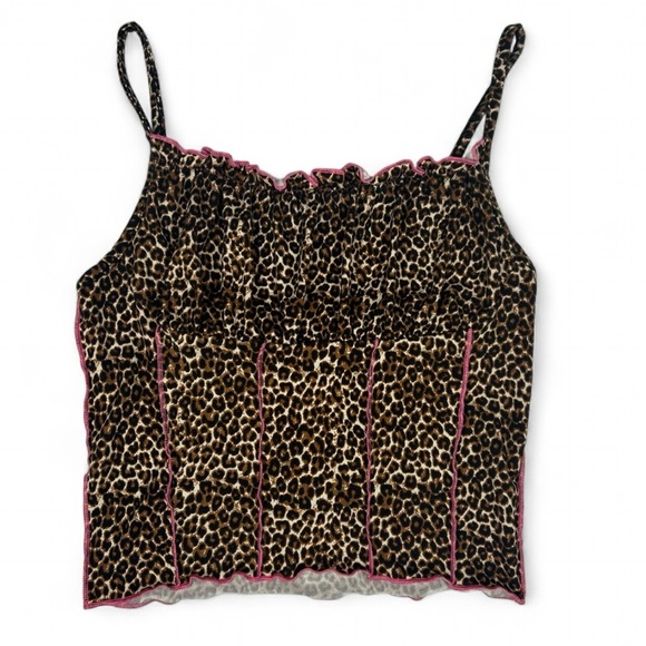 Leopard Print Tank Top - Picture 1 of 9